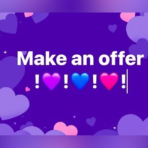 Will entertain any offer.